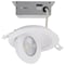Satco LED Direct Wire Downlight Gimbaled, 9 Watt CCT Selectable, 4 Inch Round, Remote Driver, White S11840 - alternate 1